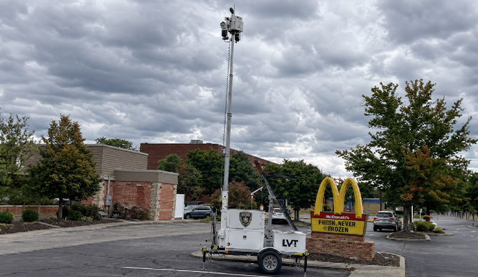 Mobile surveillance vehicle