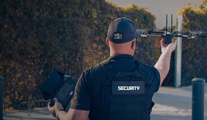 Drone surveillance service